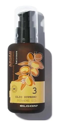 Aceite Supremo De Argan 100 Ml - Elgon Aceite Supremo Que Sella El Cabello Contra La Deshidratación Y Desteñimiento Del Color. Contiene Pantenol Aceite De Arg
